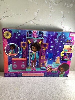 New World Transforming Musical Star Stage Playset Karma's Mattel Karma s Toys