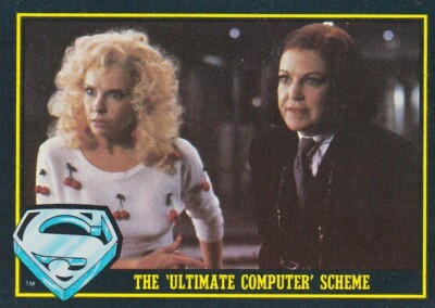 1983 SUPERMAN 3 SINGLE TRADING CARD #55 THE ULTIMATE COMPUTER SCHEME