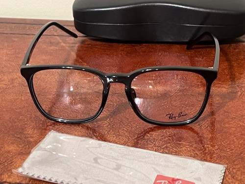 NEW RAY-BAN RB 5387 2000 BLACK AUTHENTIC EYEGLASSES 54-18 OPENED BOX - Picture 3 of 9