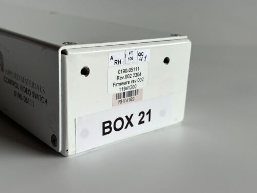Applied Materials 0190-05111 Control Video Switch - Picture 3 of 3