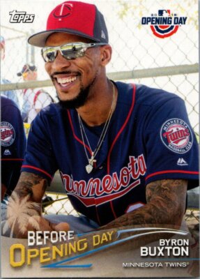  2018 Topps Opening Day Before Opening Day #BODBB Byron Buxton
