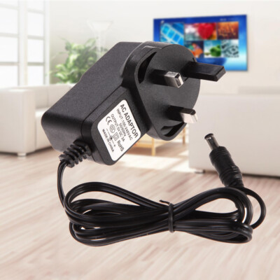 100-240V AC Adapter UK Plug Charger Power Supply To DC 5V 2A AC Adapter Charger