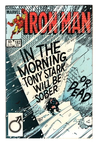 Marvel Iron Man Comic Book #182 May 1984 #C536