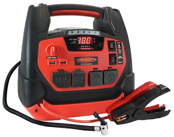 FC1250A StartgeräT LadegeräT Mit Kompressor 12V BatterieladegeräT Starthilfe-image