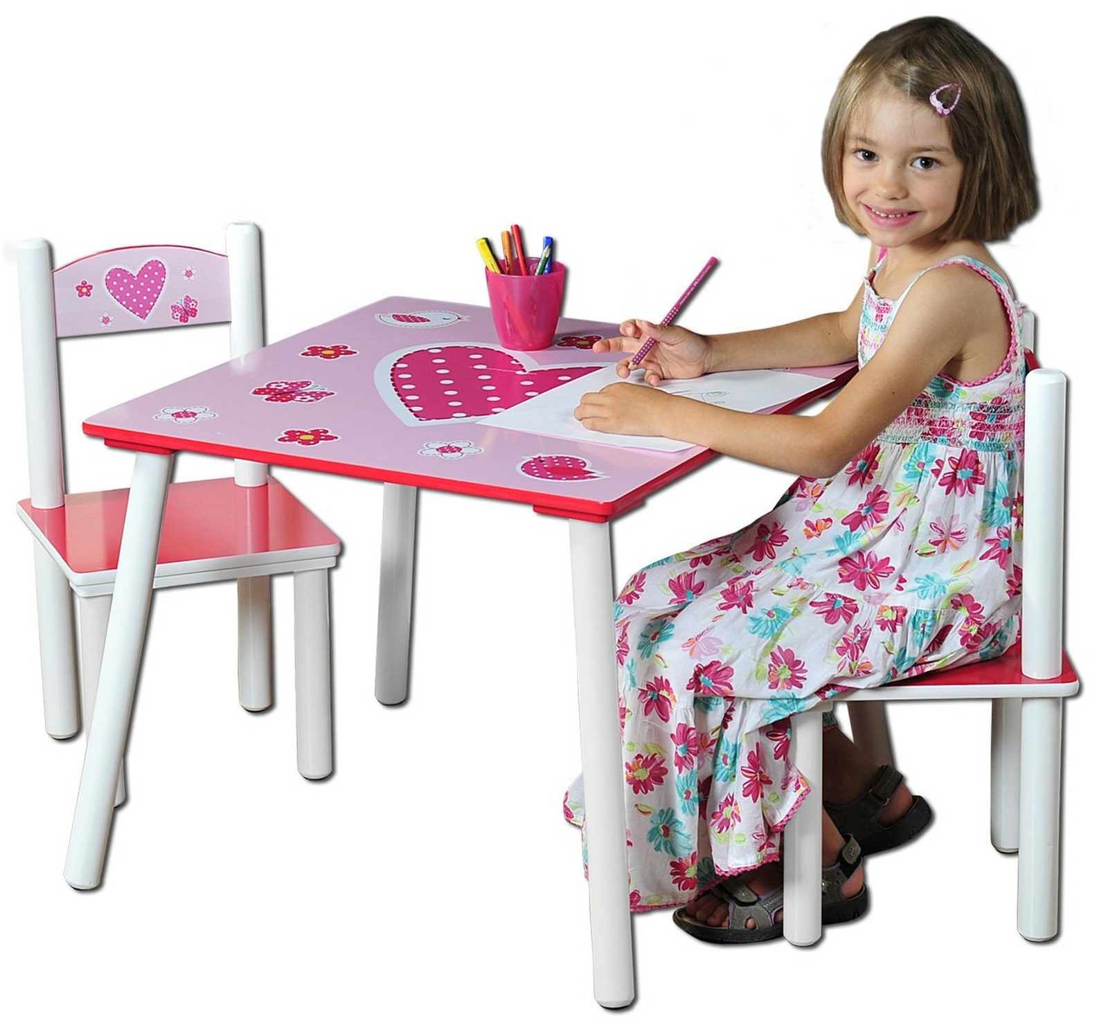 children's table with 2 chairs
