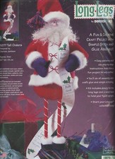 Dimensions Feltworks Santa Long Legs Tall Orders Simple Stitching Glue KIT