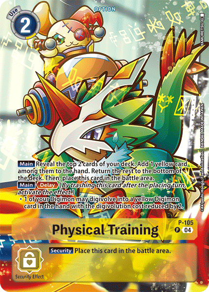 digimon training cards Offense Training (P-103) | DigimonCardGame Wiki