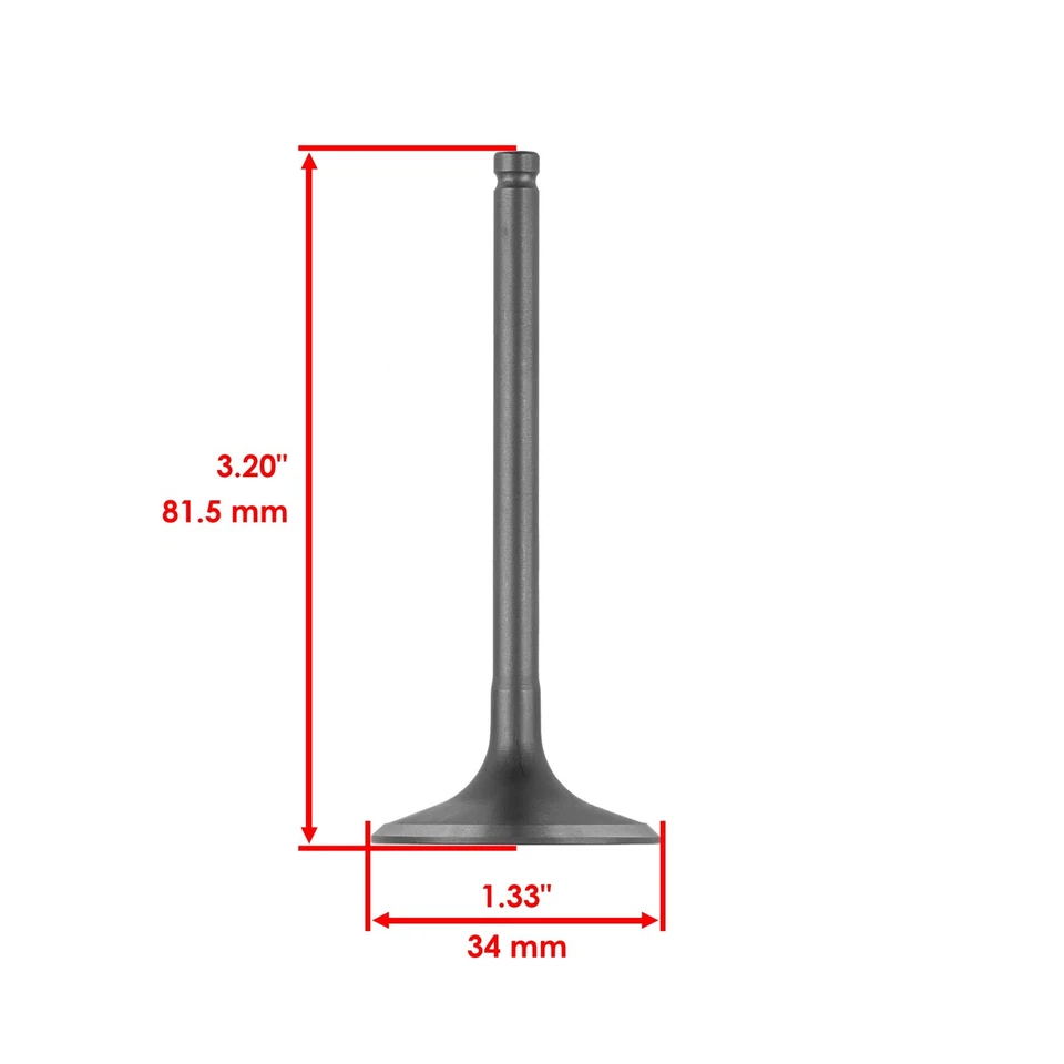 Intake Valve Kit for Honda FourTrax Foreman 400 TRX400FW 4x4 1995-1996 - Image 2 of 4