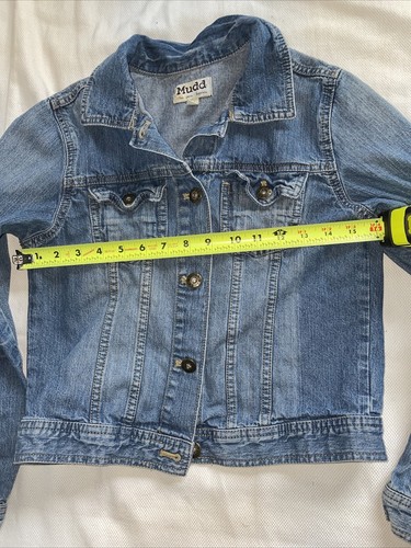 Mudd Junior Girl’s Denim Jean Jacket Cherokee and Justice Skinny Jeans 14 Large - Picture 8 of 17