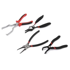 4PCS Fuel Line Pliers Set, Hose Remover Pliers, Heavy Duty for Auto Maintenance