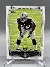 2014 Topps Football #373 Khalil Mack Rookie Card - Oakland Raiders RC. rookie card picture