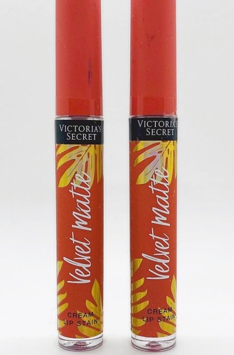 2-Pack Victoria's Secret Velvet Matte Cream Lip Stain WILD PALM 3.1 g/0.11 oz - 第 1/2 張圖片
