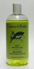 1 Crabtree Evelyn LILY Bath Shower Gel Soap Body Wash 16.9 fl oz