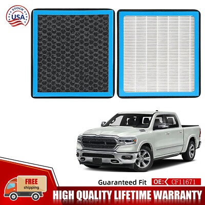 CF11671 HEPA Cabin Air Filter for Dodge RAM 1500 2016,2017,2018,2019