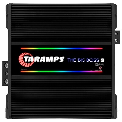 [US SELLER] Taramps The Big Boss 3 Bass 0.5~2 Ohms 3000W RMS 1 Channel BLACK