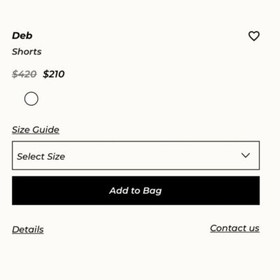 Agent Provocateur Deb Silk Grey Shorts AP4 Large NWT $420