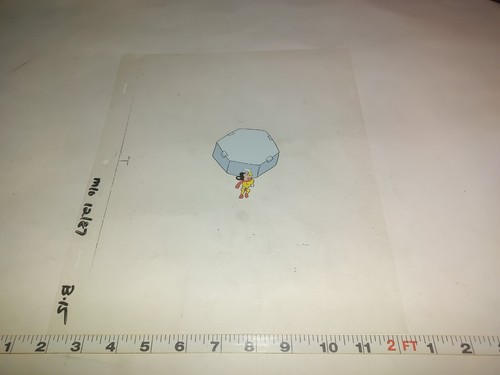 Mighty Mouse animation cel production used - Picture 2 of 2