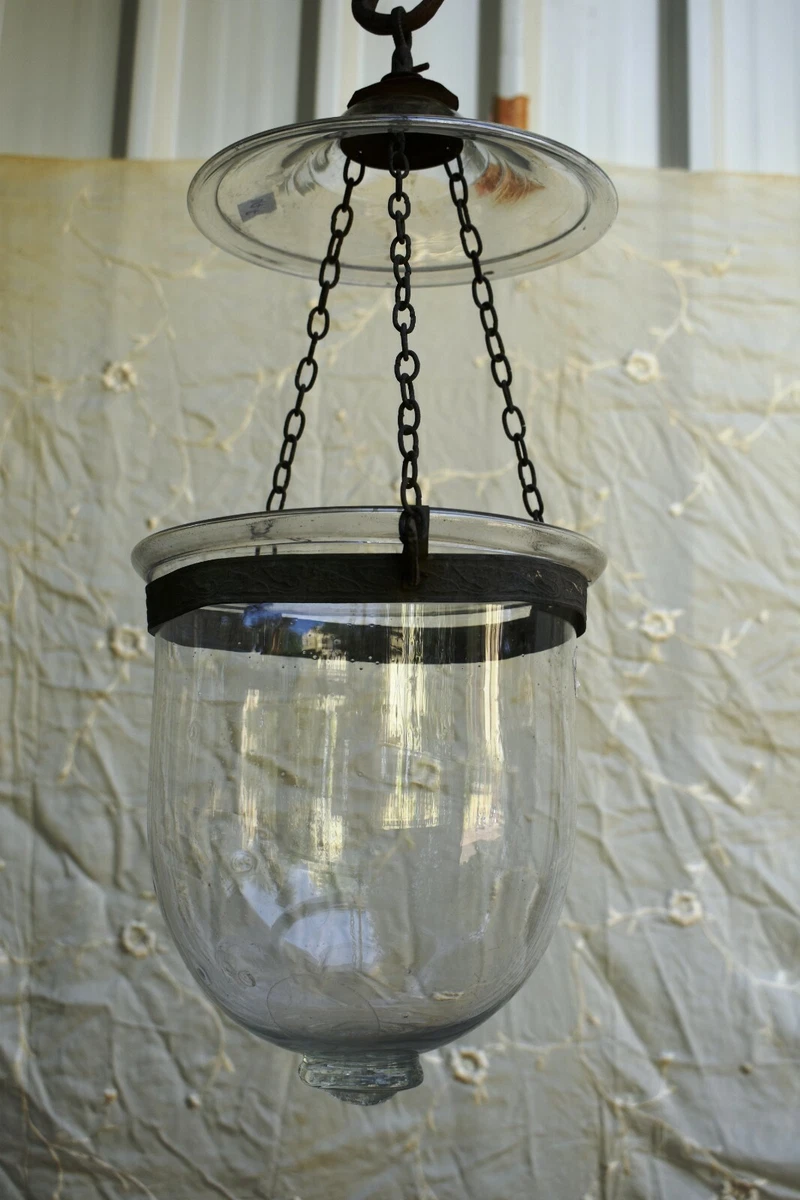 Hundi metal & glass pendant deals