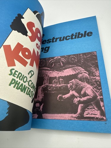 THE KING KONG STORY Magazine Fanzine Phoebus Pub. 1976 by Jeremy Pascall Monster - Picture 12 of 12