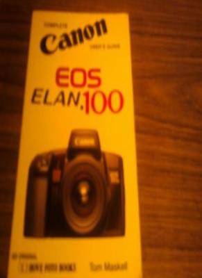 Canon International Eos100 U.S.A. Eos Elan (Hove User's Guide) B