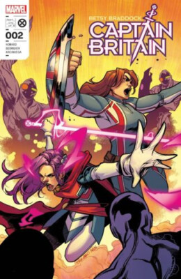 Betsy Braddock Captain Britain #2 Marvel NM