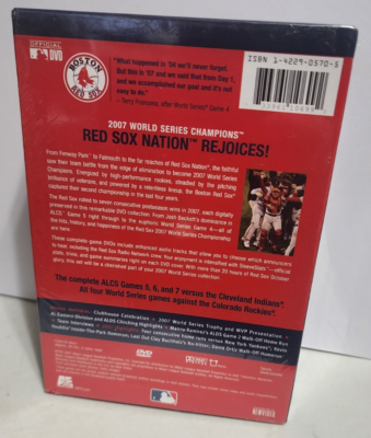 Boston Red Sox 2007 World Series Collectors Edition 2007 DVD 8