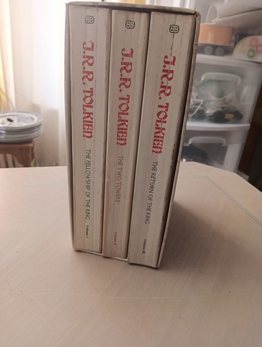 LORD of RINGS TRILOGY BOX SET JRR Tolkien Ballantine 2nd Printng Special Ed 1971 - Picture 11 of 16