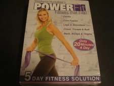 Stephanie Huckabees Power Fit 5 Day Fitness Solution & 14 Day Meal Plan NEW DVD