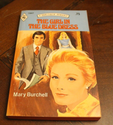 The Girl in the Blue Dress ~ Mary Burchell ~ 1976 Harlequin #1947 PB 1PR |  eBay