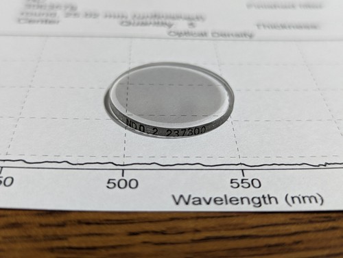 Neutral Density Filters OD 0.05-OD 4.0 (25mm / 1 in.) - Picture 52 of 61