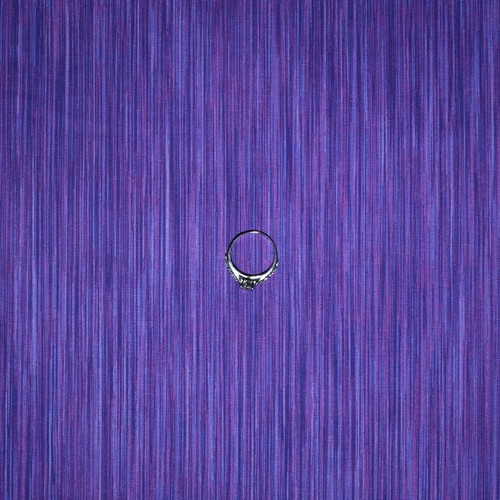 BonEful Cotton Quilt Purple Tonal Stripe Tone Small Blender Texture Calico SCRAP