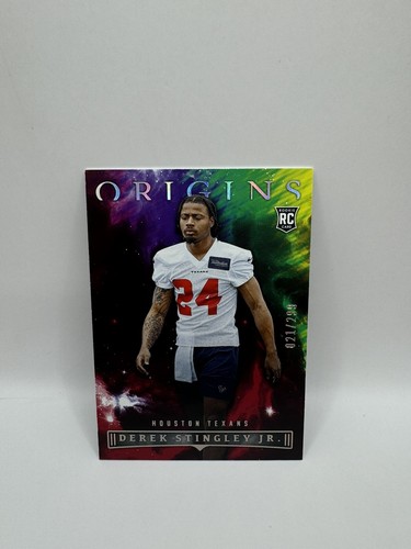 Derek Stingley Jr 2022 Origins #148 Parallel Red /299-Houston Texans-NFL - Picture 1 of 2