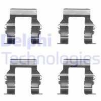 Delphi LX0367 ZubehöRsatz, Scheibenbremsbelag FüR Mitsubishi