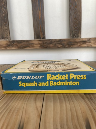 Vintage Dunlop Squash And Badminton Racket Press Made In Great Britain - Picture 3 of 5