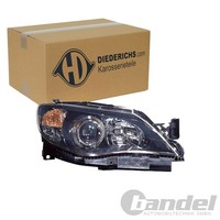 Diederichs Halogen Scheinwerfer Hauptscheinwerfer Schwarz Rechts | 6235082