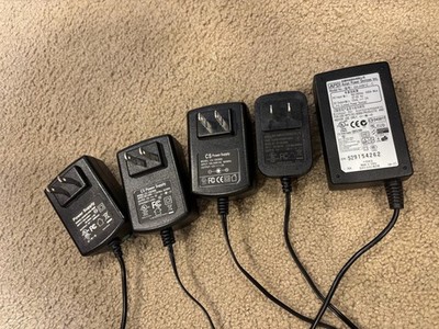 Power Adapters L@@K 12 Volt DC 5 volt DC  ALL 5 lot sale PLEASE READ