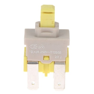 High Current 16A 250V Self Locking Power Switches 4 Pin Push Button Switches