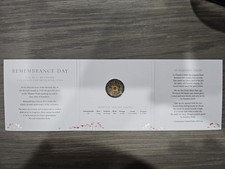 2015 $2 Remembrance Day C' Mint Mark  UNC - Flanders Field. Mint 50,000 Unfolded