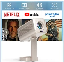 Smart Mini Movie Projector with WiFi and Bluetooth