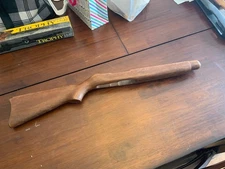 Factory Original Ruger 10/22 Target Rifle Walnut Gun Stock w Metal Buttplate