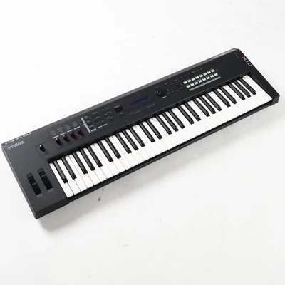 YAMAHA MX61 Synthesizer 61-Key MOTIF Sound Black Used Japan - Image 1 of 4