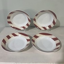 Sakura Warren Kimble Colonial Soup Salad Bowls American Patriotic 7.5” Set of 4