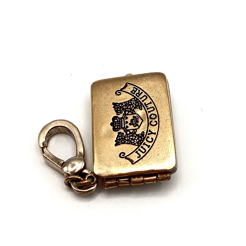 RARE Juicy Couture Record Player Charm Green Gold Vintage 2005 VHTF - Image 3 of 4