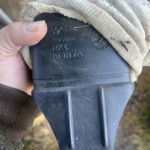 VW Golf 2 II Luftführung Heizung Armaturenbrett 191819724 Luftkanal Jetta 2 orig