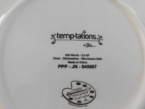 RARE TEMPTATION ARA OLD WORLD PINK FLORAL CASSEROLES SET 4 PCS NOS 1,2,3 QUARTS - Picture 10 of 17