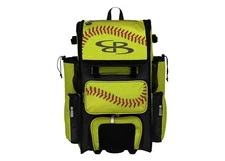 Boombah Rolling Superpack 2.0 Baseball/Softball Gear Bag - 23-1/2 x 13-1/2 x