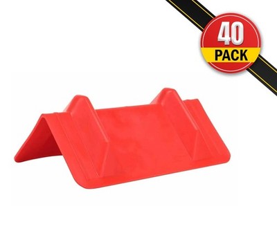 (40 Pack) Corner Protector V-Shaped 4'' X 11''