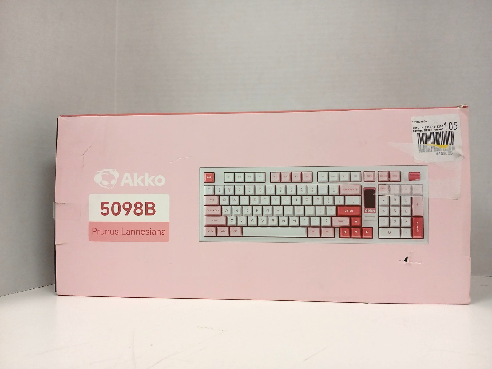 Akko 5098B Prunus Lannesiana Mechanical Keyboard With LCD Sc