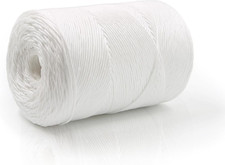 Polypropylene Twine - 5/64" Thick, 1467 Feet Long for Bundling, Packaging, Ga...