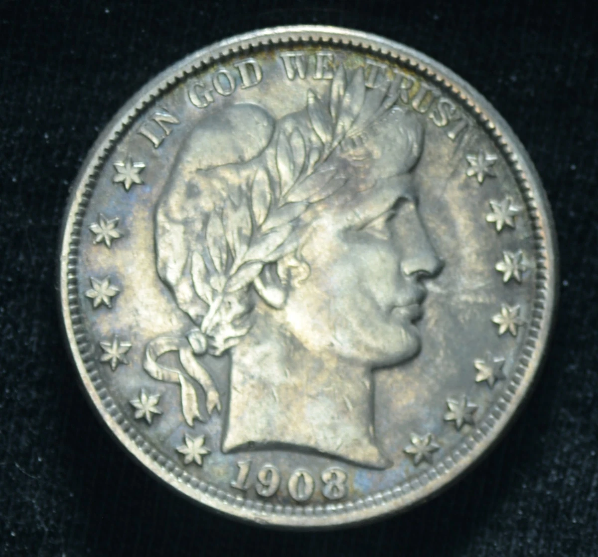 あ*い様 ●1908年 4枚● 　アメリカ バーバーハーフダラー 銀貨 1908 Year Barber Half Dollars (1892-1915) for sale | eBay